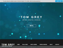 Tablet Screenshot of greyfilm.com